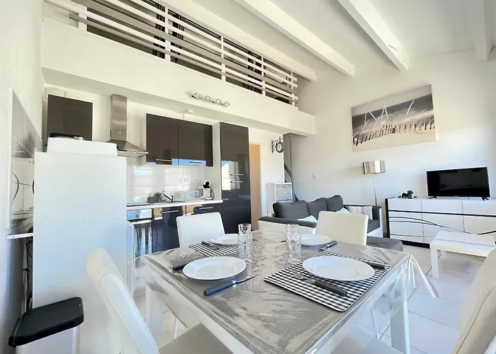 Appartement Appartement climatisé pour 6 personnes avec vue sur canal et parking à Sète - FR-1-338-533 Sète