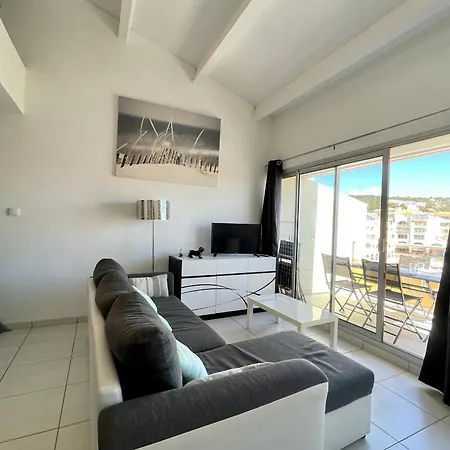 Apartmán Climatise Pour 6 Personnes Avec Vue Sur Canal Et Parking A - Fr-1-338-533 Sète