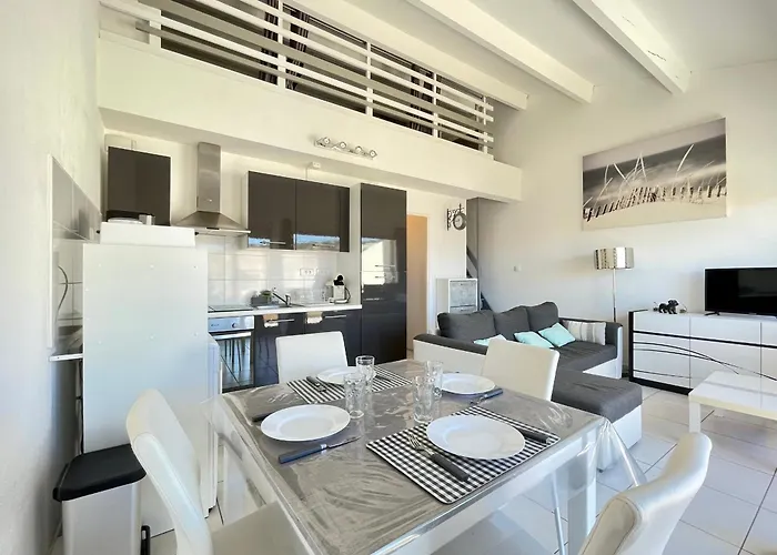 Appartement Appartement Climatise Pour 6 Personnes Avec Vue Sur Canal Et Parking A Sete - Fr-1-338-533